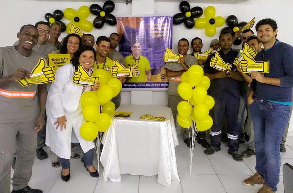 Maio Amarelo na J.Macêdo