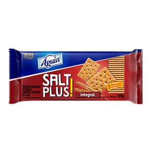 Biscoito Integral Salt Plus