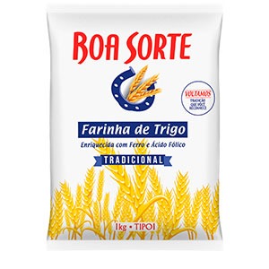 Farinha de Trigo Tradicional Boa Sorte