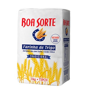 Farinha de Trigo Tradicional Boa Sorte