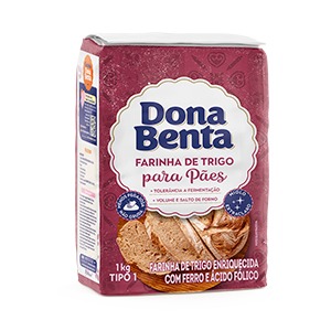 Farinha de Trigo Dona Benta</br>Linha Especialidades</br>Pães