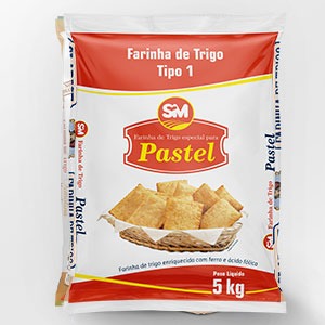 Farinha para massa de pastel