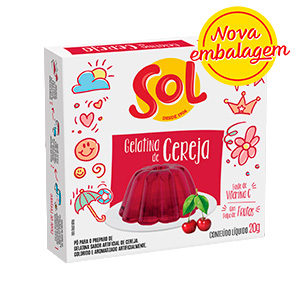 Gelatina de Cereja