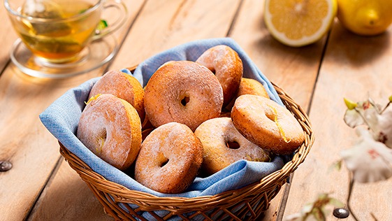 Rosquinhas de Limão Siciliano