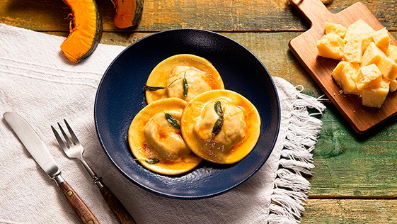 Raviolloni di Zucca