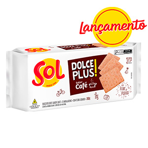 Biscoito DOLCE PLUS Sabor Café