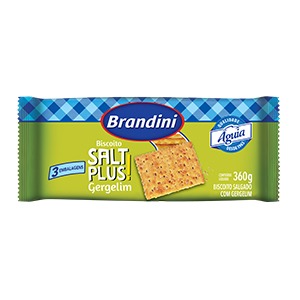 Biscoito Salt Plus Gergelim