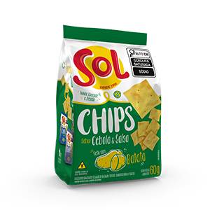 Salgadinho CHIP´S Sabor CEBOLA E SALSA