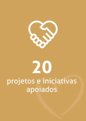 20 projetos e iniciativas apoiados